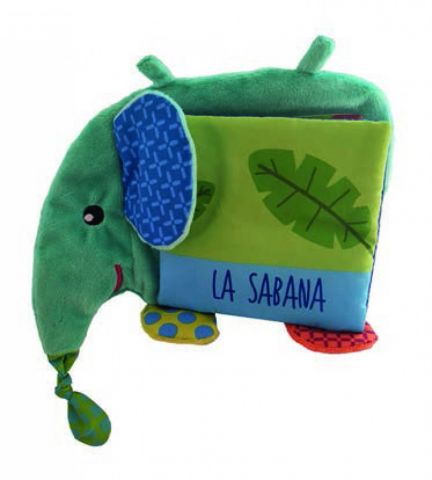 Edebé Siluetas: Elefante y sus Amigos de la Sabana