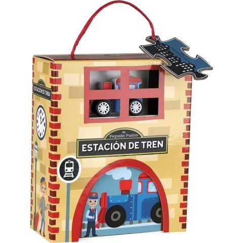 Globe Estación de Tren Mi Pequeño Pueblo