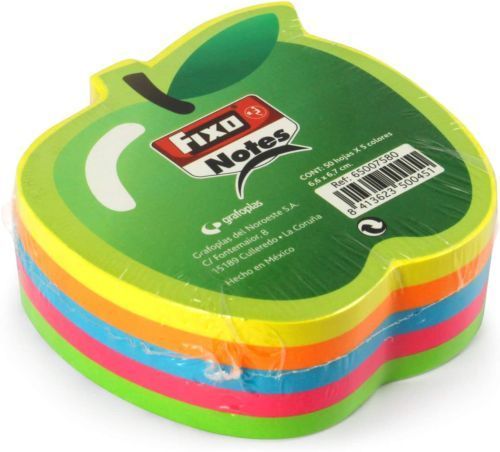 Fixo Notas adhesivas Manzana 76x76 250 Hojas