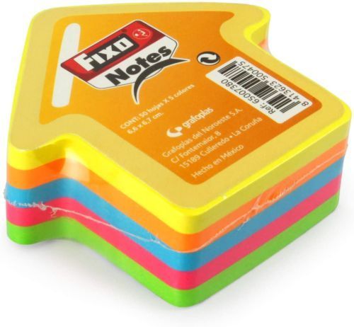 Fixo Notas adhesivas Flecha 76x76 250 Hojas