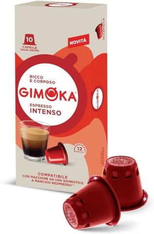 Gimoka 10 Cápsulas Café Intenso