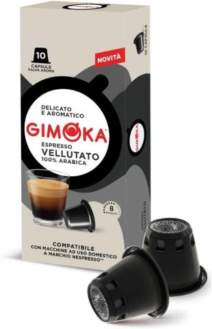 Gimoka 10 Cápsulas Café Vellutato