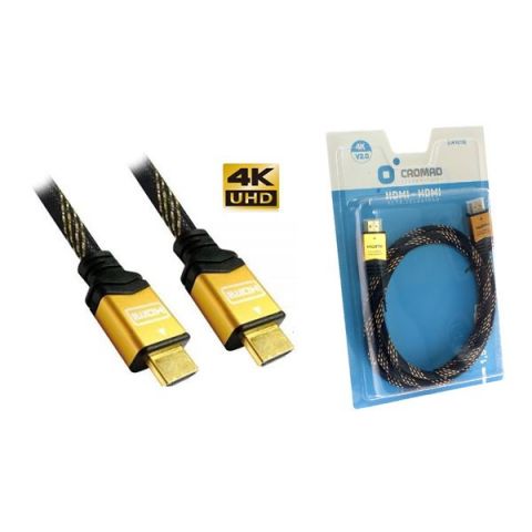 Cromad cable HDMI 2.0 4K 3 metros