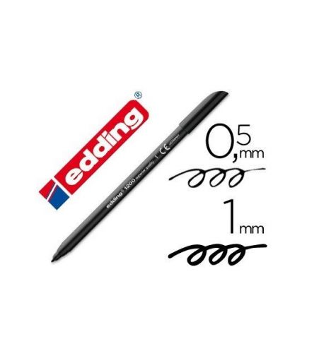 Edding rotulador 1200 negro