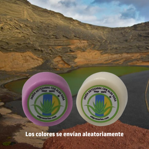 ADG Jabón Artesanal Mini Aloe Vera 25g e Pack Duo