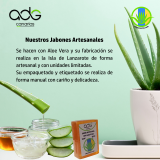 ADG Jabón Artesanal Mini Aloe Vera 25g e Pack Duo