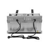 Chef Pro Freidora Electrica Pro Doble 2x10L 2x3000