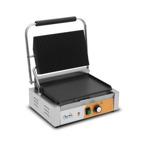 Chef Pro Sandwichera Profesional Placa Mixta 2200W