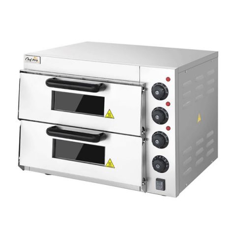 Chef Pro Horno Pizza Electrico Pro 2 Camaras 3000W