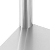 Chef Pro Mesa de Trabajo Acero Inox 180x70x85 + R