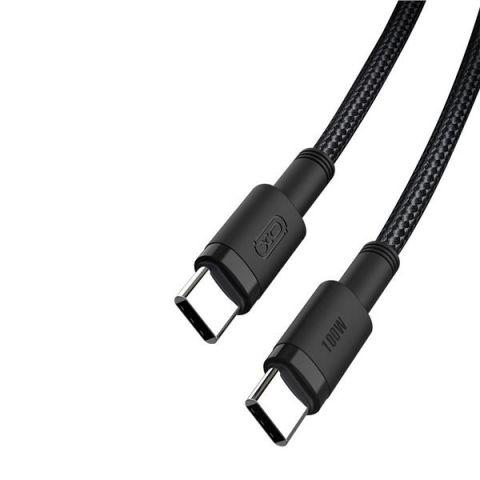 Cable 100W Usb Tipo C 1 Mts Negro