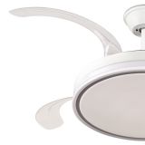 Muvip Ventilador Techo 30W Led 6 Velocidad Blanco