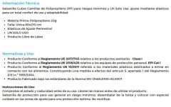 Sabanillas Desechables Ajustables TNT Bco 10und