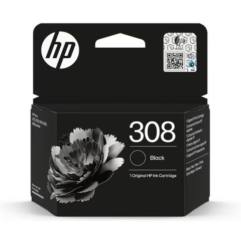 Hp tinta 308 negro 160 paginas aproximadamente